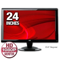 AOC 2436Vw 23.6 LCD Monitor