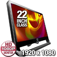 AOC F22 22 Class Widescreen LCD Monitor