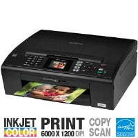 Brother MFC-J220 Inkjet Multifunction Printer - Color - Plai