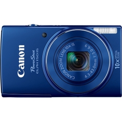 Canon PowerShot 150 IS 20 Megapixel Compact Camera - Blue - 2.7 LCD - 16 9 - 10x Optical