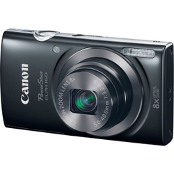 Canon PowerShot ELPH 160 20 Megapixel Compact Camera - Black - 2.7 LCD - 16 9 - 8x Optica