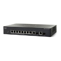 Cisco SG300-10MP Layer 3 Switch - 10 Ports