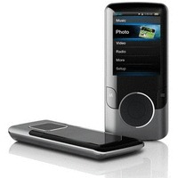 Coby MP707 8 GB Black Flash Portable Media