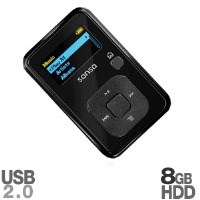 SANDISK 8GB SANSA MP3 USB 2.0 BLACK FM