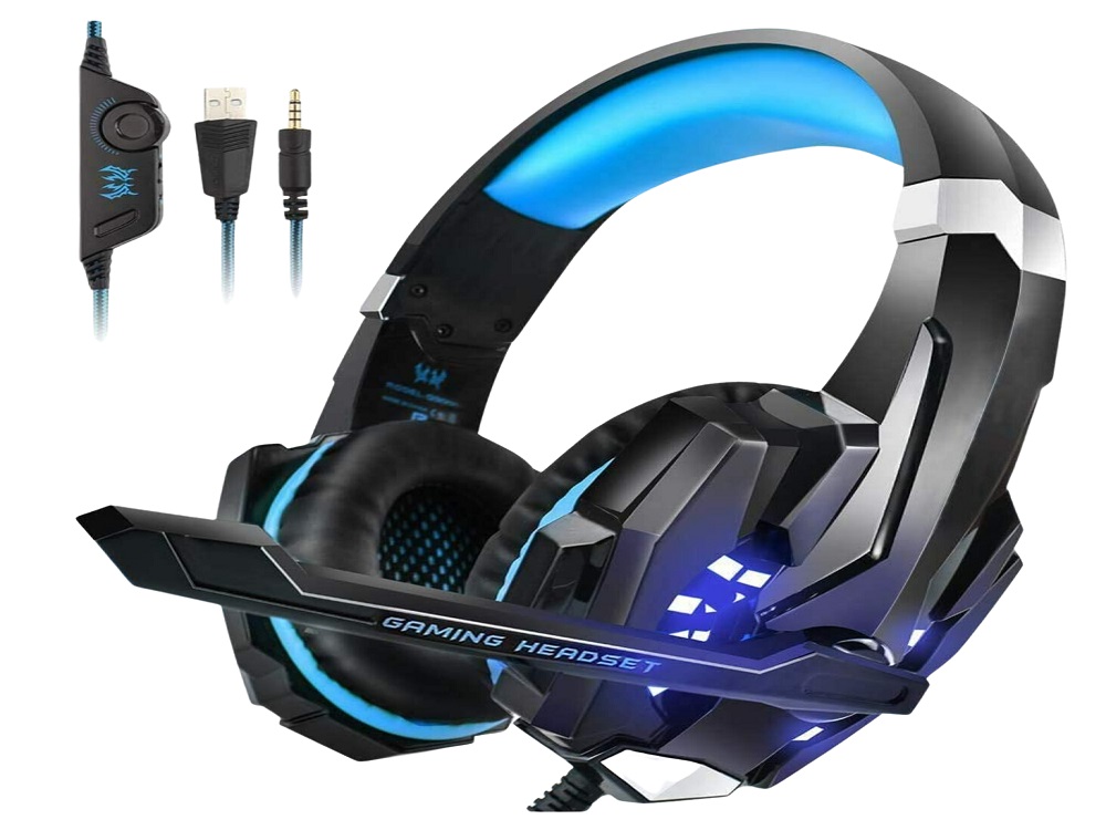 Kotion Each Over The Ear Wired Headsets with Mic Led Best Gaming Headphones Under 1000 Rupees