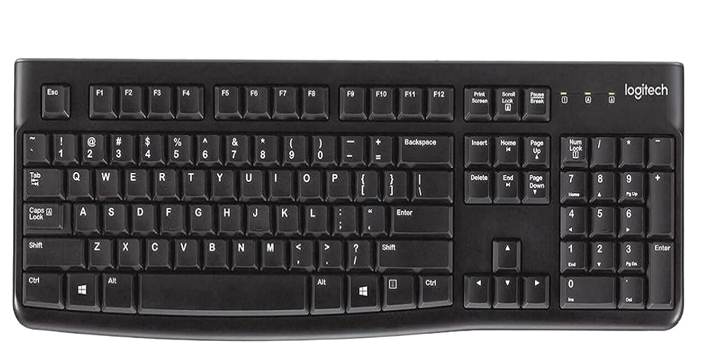 Logitech Plug and Play USB Keyboard K120 Best Keyboard For Typing