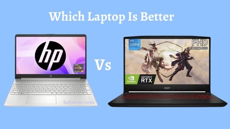 MSI Vs HP laptops: Which Is Better Brand In 2024? Find!